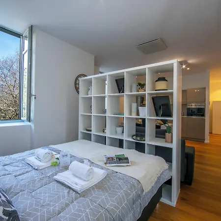 Appartement Little Lugano Studio With Balcony Views - Happy Rentals Lugano
